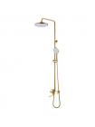 Душевая система со смесителем Mixxus Wilson 009-J Brushed Gold матовое золото MI7124