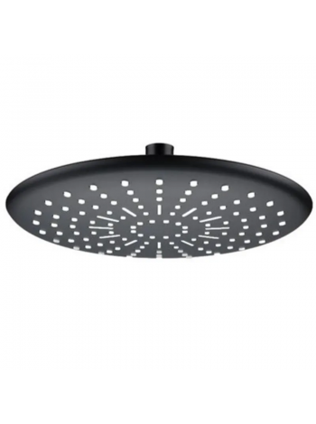 Лійка для душу стельова Mixxus SH-15-OH Black 230мм LE2783