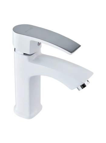Смеситель для умывальника Mixxus Magnum 001 Nut White-Chrome MI6201