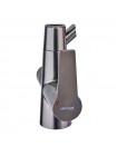 Кухонный смеситель на две воды Mixxus FUL-021 Graphite Refl.Black (нерж. сталь) (MI6115)