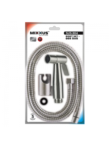 Набор для гигиенического душа Mixxus Bidet SET-005 SUS нерж. стали SUS304 MI5986
