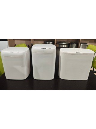 Відро для сміття сенсорне прямокутне Mixxus Wave-TC0212 White 12 л білий MI8403 Відро для сміття сенсорне прямокутне Mixxus Wave-TC0212 White 12 л білий MI8403