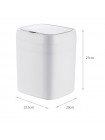 Відро для сміття сенсорне прямокутне Mixxus Wave-TC0212 White 12 л білий MI8403
