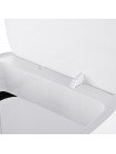 Відро для сміття сенсорне прямокутне Mixxus Wave-TC0212 White 12 л білий MI8403