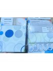 Шторка для ванної Mixxus SCT-015-180x180 з поліестеру Візерунок Круги AC3585