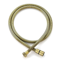 Шланг для душа KOER KB-0801-150-12 BRUSHED GOLD оплетка нерж.150 см, мат.золото KR5666