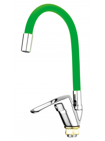 Смеситель для кухни Mixxus FANY 011 Nut Refl.Green без подводки MI6292