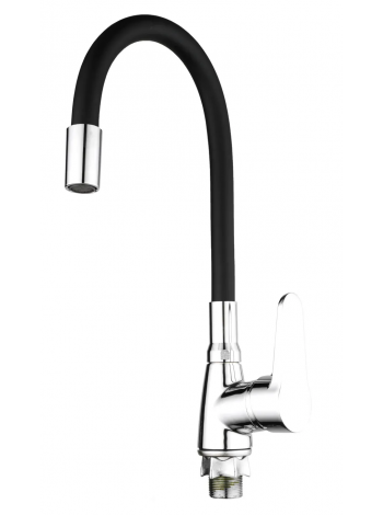 Смеситель для кухни Mixxus Elvis 014 Nut Refl.Black без подводки MI6305