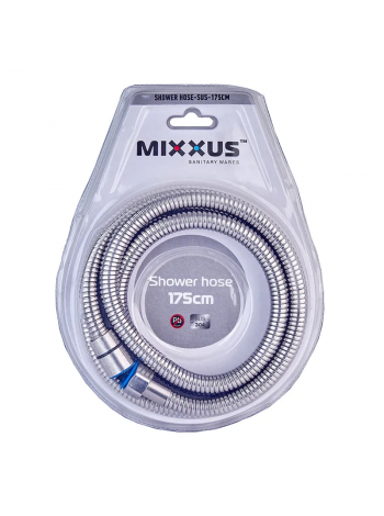 Шланг для душу Mixxus Shower hose-SUS-175cm із нерж. сталі SUS304 MI6054
