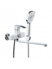 Смеситель для ванной Mixxus Magnum 006 Euro White-Chrome MI6202