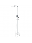 Душова система із змішувачем KOER KB-56009-04 хром-білий KR5987