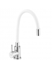 Змішувач для кухні Mixxus SUS-011 Chrome Refl.White нерж. сталь MI6233