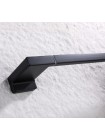 Полотенцедержатель одинарный Koer AS-0109-1-05 648 мм черный KR6186