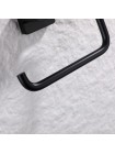 Тримач для туалетного паперу Koer AS-0107-05 чорний KR6182