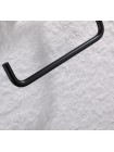 Держатель для бумажных полотенец полукольцо Koer AS-0108-05 черный KR6178