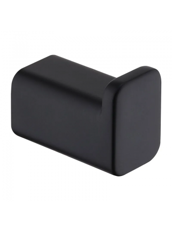 Крючок в ванную для полотенец и халатов Koer AS-0101-1-05 черный KR6150