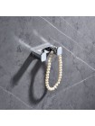 Крючок для полотенец в ванную двойной Koer AS-0101-2-01 хром глянец KR6157