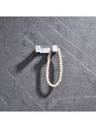 Крючок для полотенец в ванную двойной Koer AS-0101-2-01 хром глянец KR6157