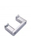 Крючок для полотенец в ванную двойной Koer AS-0101-2-01 хром глянец KR6157