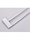 Полотенцедержатель двойной Koer AS-0109-2-01 648мм хром глянец KR6190