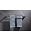 Полотенцедержатель двойной Koer AS-0109-2-01 648мм хром глянец KR6190