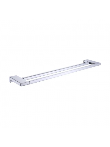 Полотенцедержатель двойной Koer AS-0109-2-01 648мм хром глянец KR6190