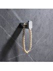 Крючок для полотенец и халатов Koer AS-0101-1-01 хром глянец KR6153