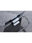 Держатель для туалетной бумаги с полкой Koer AS-0112-01 хром глянец KR6177