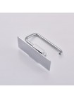 Держатель для туалетной бумаги с полкой Koer AS-0112-01 хром глянец KR6177