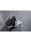 Держатель для туалетной бумаги с полкой Koer AS-0112-01 хром глянец KR6177