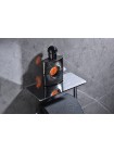 Держатель для туалетной бумаги с полкой Koer AS-0112-01 хром глянец KR6177