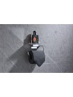Держатель для туалетной бумаги с полкой Koer AS-0112-01 хром глянец KR6177