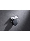 Держатель для туалетной бумаги с полкой Koer AS-0112-01 хром глянец KR6177