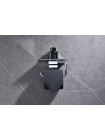 Держатель для туалетной бумаги с полкой Koer AS-0112-01 хром глянец KR6177