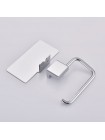 Держатель для туалетной бумаги с полкой Koer AS-0112-01 хром глянец KR6177