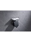 Держатель для туалетной бумаги с полкой Koer AS-0112-01 хром глянец KR6177