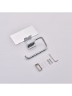 Держатель для туалетной бумаги с полкой Koer AS-0112-01 хром глянец KR6177