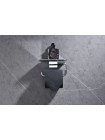 Держатель для туалетной бумаги с полкой Koer AS-0112-01 хром глянец KR6177