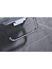 Держатель для туалетной бумаги с полкой Koer AS-0112-01 хром глянец KR6177