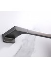 Полотенцедержатель одинарный Koer AS-0109-1-07 648мм графит KR6187