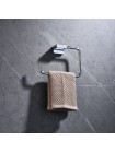 Держатель для бумажных полотенец полукольцо Koer AS-0108-01 хром глянец KR6181