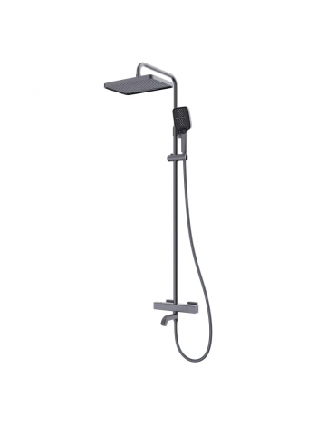 Душова система з термостатом Koer KB-57038-07 графіт KR5962