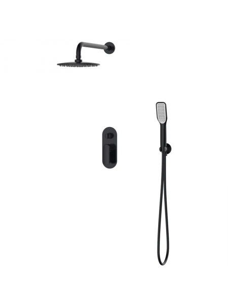 Вбудована душова система Koer KB-62028-05 чорний KR6009