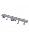 Трап для душа 40 см пластик-нержавеющая сталь  ITAL IT13-FT01/400