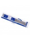 Трап для душу 40 см з комбінованим затвором Brushed Nickel ITAL IT02-FT09/400