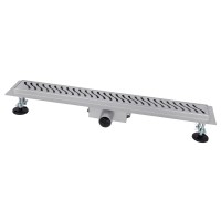 Трап для душу 50 см з комбінованим затвором Brushed Nickel ITAL IT02-FT09/500