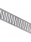 Трап для душу 50 см з комбінованим затвором Brushed Nickel ITAL IT02-FT09/500
