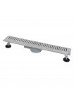Трап для душа 90 см с поворотным сифоном Brushed Nickel  ITAL IT03-FT10/900