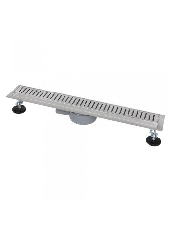 Трап для душа 90 см с поворотным сифоном Brushed Nickel  ITAL IT03-FT10/900