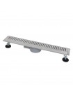Трап для душу 100 см з поворотним сифоном Brushed Nickel ITAL IT03-FT10/1000